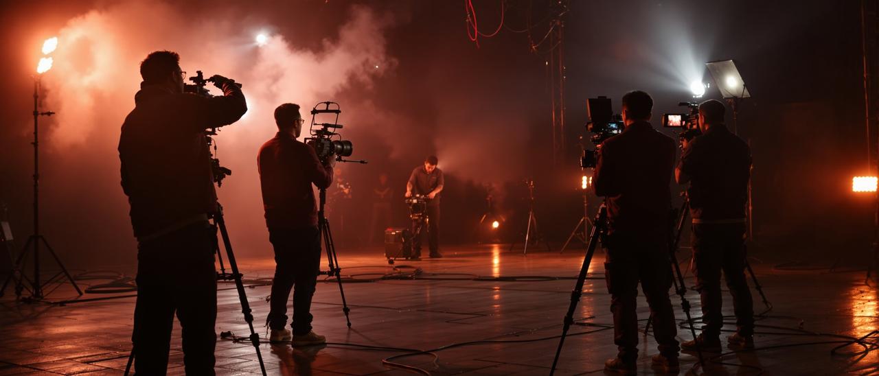 西瓜视频拍摄现场